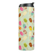Bouteilles Isothermes Motif de crème glacée (Tourné sur la gauche)