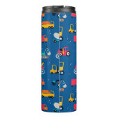 Bouteilles Isothermes Motif de déplacement de construction mûre (Dos)