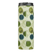 Bouteilles Isothermes Motif de dessin de croquis vert olive (Dos)