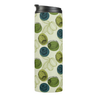 Bouteilles Isothermes Motif de dessin de croquis vert olive