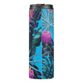 Bouteilles Isothermes Motif de feuillage tropical gras avec colibri (Dos)