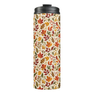 Bouteilles Isothermes Motif de feuilles d'automne