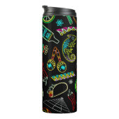 Bouteilles Isothermes Motif de Fiesta du Mexique (Tourné sur la droite)