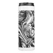 Bouteilles Isothermes Motif De Flèche Noir Et Blanc (Dos)