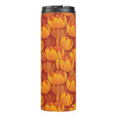 Bouteilles Isothermes Motif de fleur d'or (Dos)