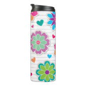 Bouteilles Isothermes Motif de fleurs (Tourné sur la droite)