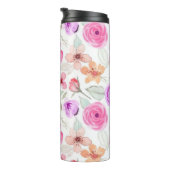 Bouteilles Isothermes Motif de fleurs (Tourné sur la droite)