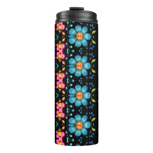 Bouteilles Isothermes Motif de fleurs (Devant)