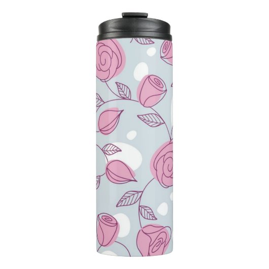Bouteilles Isothermes Motif de fleurs (Devant)