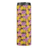 Bouteilles Isothermes Motif de fleurs de Gerbera, arrière - plan (Dos)