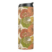 Bouteilles Isothermes Motif de fleurs du jardin (Tourné sur la gauche)