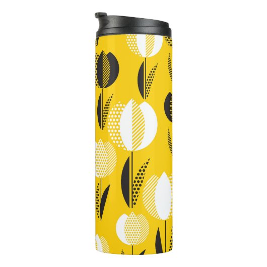 Bouteilles Isothermes Motif de fleurs géométriques Holland Tulip (Tourné sur la droite)