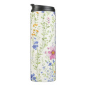 Bouteilles Isothermes Motif de fleurs sauvages (Tourné sur la droite)