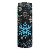 Bouteilles Isothermes Motif de flocon de neige	 (Dos)