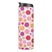 Bouteilles Isothermes Motif de floraisons colorées (Tourné sur la droite)