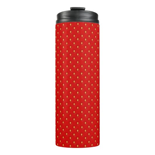 Bouteilles Isothermes Motif de fraise (Devant)