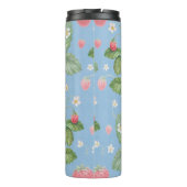 Bouteilles Isothermes Motif de fraise aquarelle (Dos)