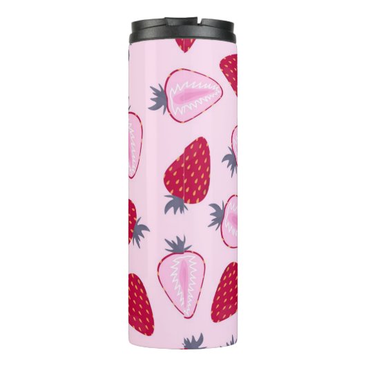 Bouteilles Isothermes Motif de fraises (Dos)