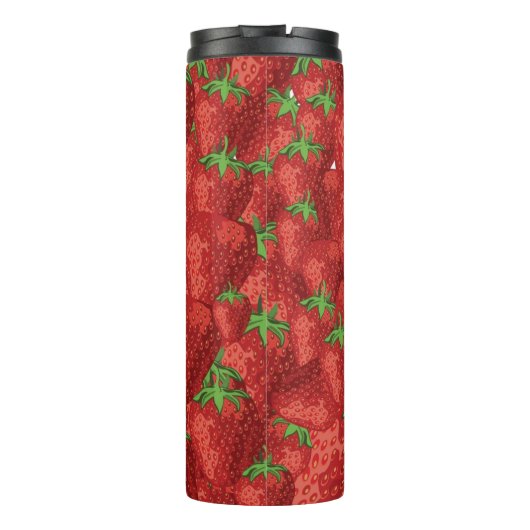 Bouteilles Isothermes Motif de fraises (Dos)