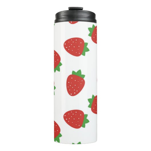 Bouteilles Isothermes Motif de fraises (Devant)