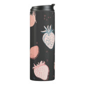 Bouteilles Isothermes Motif de fraises (Tourné sur la gauche)