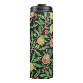Bouteilles Isothermes Motif de fruit de William Morris Vintage