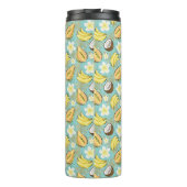 Bouteilles Isothermes Motif de fruits tropicaux d'été (Dos)