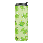 Bouteilles Isothermes Motif de grenouille, Grenouilles mignonnes, Grenou (Tourné sur la gauche)