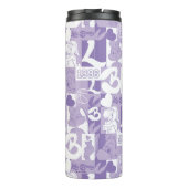 Bouteilles Isothermes Motif de grille Lola '96 (Dos)