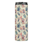 Bouteilles Isothermes Motif de hutte de plage (Dos)