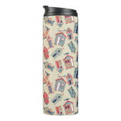 Bouteilles Isothermes Motif de hutte de plage (Tourné sur la droite)