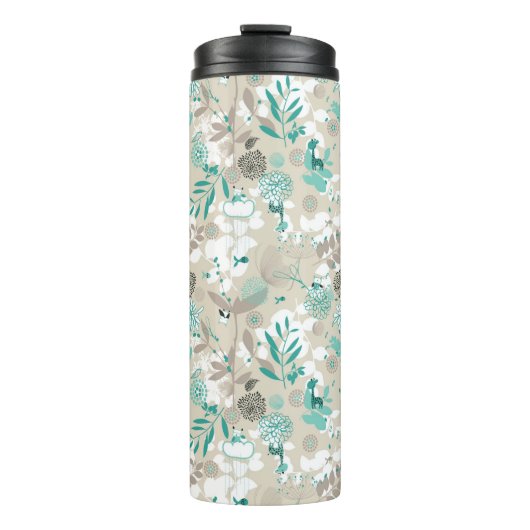 Bouteilles Isothermes Motif de jardin (Devant)