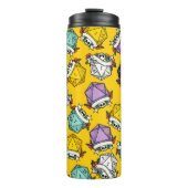 Bouteilles Isothermes Motif de jeu de dés D20 (Devant)