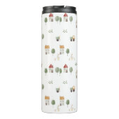 Bouteilles Isothermes Motif de la ferme d'aquarelle (Dos)