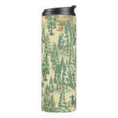 Bouteilles Isothermes MOTIF de la pêche forestière IT (Tourné sur la gauche)