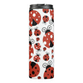 Bouteilles Isothermes Motif De Ladybugs, Mignons Ladybugs, Red Ladybugs (Dos)