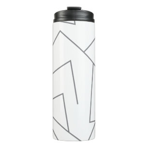 Bouteilles Isothermes Motif de ligne graphique dynamique urbaine simple