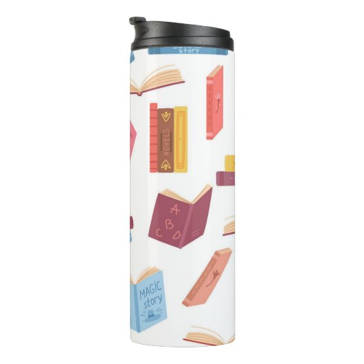 Bouteilles Isothermes Motif de livre (Tourné sur la droite)