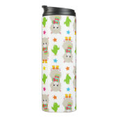 Bouteilles Isothermes Motif De Llamas, Cute Llamas, Alpacas, Cactus (Tourné sur la droite)