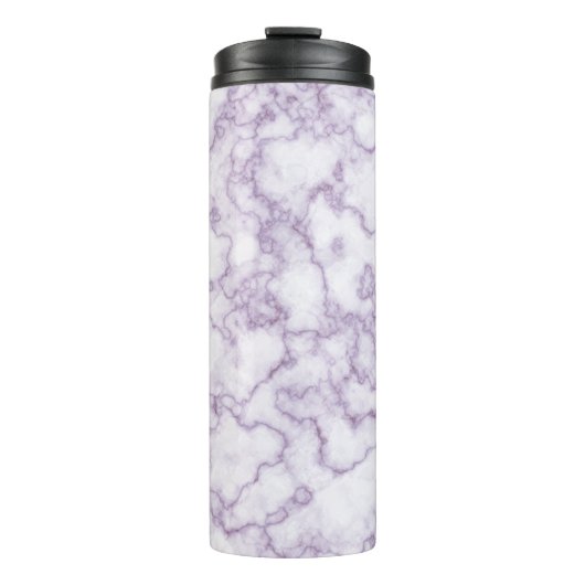 Bouteilles Isothermes Motif de marbre violet (Devant)