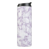 Bouteilles Isothermes Motif de marbre violet (Tourné sur la gauche)