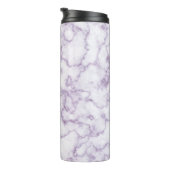Bouteilles Isothermes Motif de marbre violet (Tourné sur la droite)