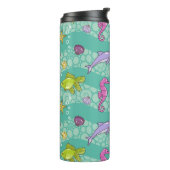 Bouteilles Isothermes Motif de mer d'été (Tourné sur la gauche)