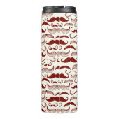 Bouteilles Isothermes Motif de moustache, rétro style 3 (Dos)
