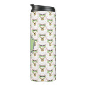 Bouteilles Isothermes Motif de mouton blanc souple (Tourné sur la droite)