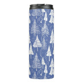 Bouteilles Isothermes Motif de Noël bleu n° 6 ID1009 (Dos)