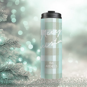 Bouteilles Isothermes Motif de Noël côtier #2 ID1009