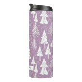 Bouteilles Isothermes Motif de Noël pourpre n° 6 ID1009 (Tourné sur la droite)