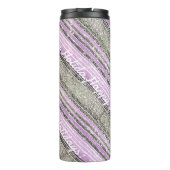 Bouteilles Isothermes Motif de Noël vert violet #28 ID1009 (Dos)