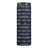 Bouteilles Isothermes Motif de noeuds marin (Dos)